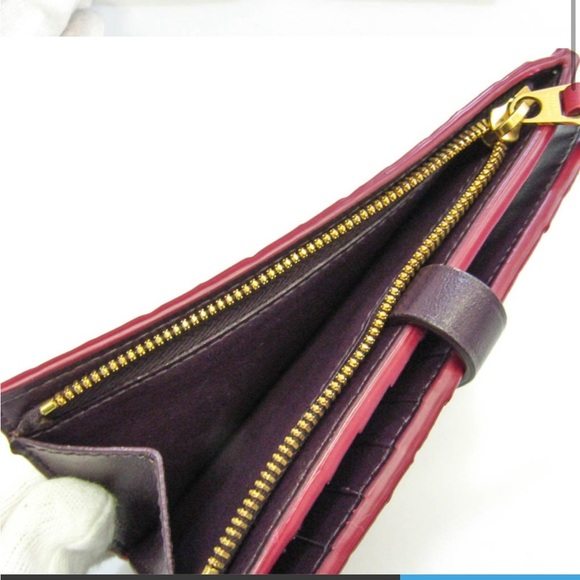 Bottega Veneta Intrecciato Women’s Leather Middle Bifold Wallet - Picture 4 of 4